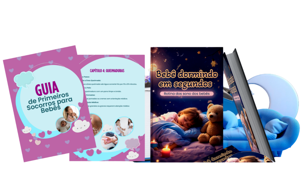 Mockup dos Bônus Mamãe Nutre