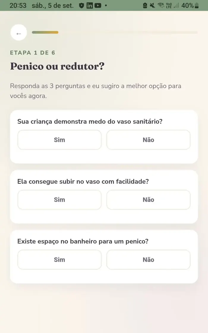 App Preparando a Casa