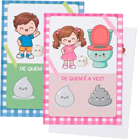 Quadrinho De Quem é a Vez?