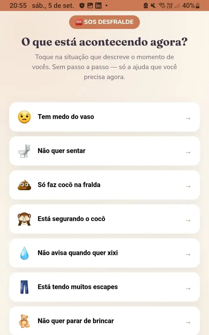 App SOS Desfralde